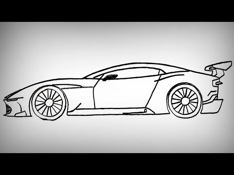 Video: Bir Yarış Arabası Nasıl çizilir