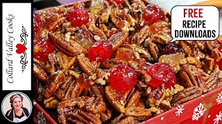 Holiday Pecan Fruit Cake - Cooking From Scratch - Holiday Cake Recipes