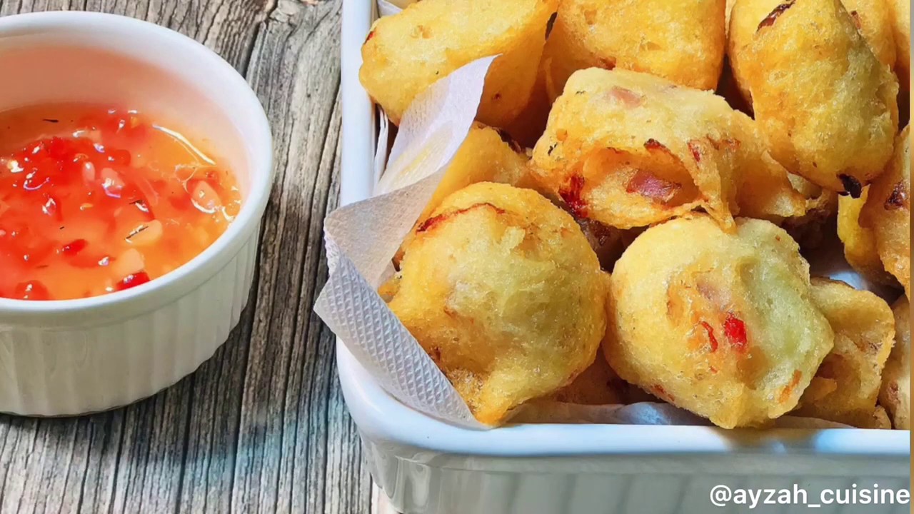 YAM FRITTERS RECIPE - OJOJO RECIPE - (KOSAN DOYA ) / RAMADAN 2020 - YouTube