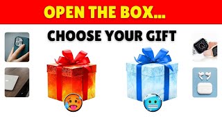 Choose your gift 🎁💝2 gift box challenge