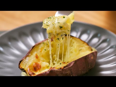 베니하루카 꿀고구마로 허니버터고구마 만들기 (에어프라이어 요리) Honey butter sweet potato recipe