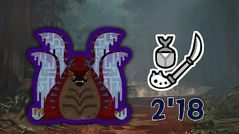 MH Wilds Tempered Uth Duna (ウズ・トゥナ) - 2'18 (Insect Glaive) PS5