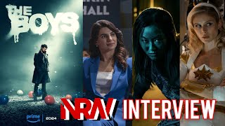 Erin Moriarty, Karen Fukuhara & Claudia Doumit talk S04 of THE BOYS with the NRW! A NRW Interview!