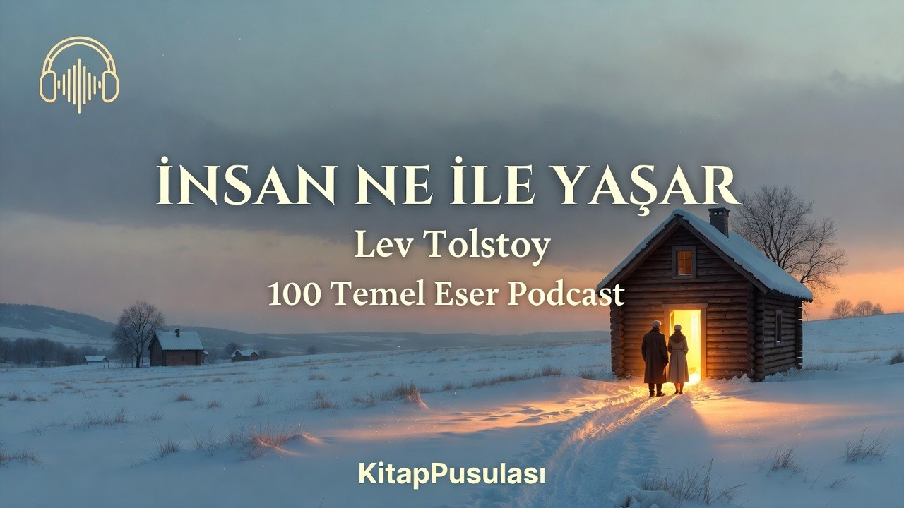 PODCAST YAYINI I İnsan Ne ile Yaşar? – Tolstoy | 100 Temel Eser Kitap Analizi