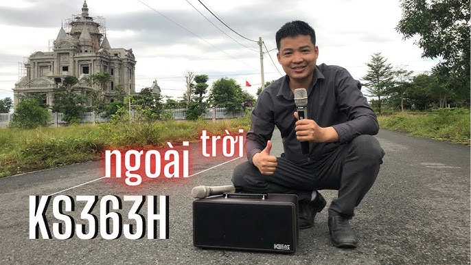 TEST LOA Karaoke Mini Acnos KS363H Thực Tế Ngoài Trời ...