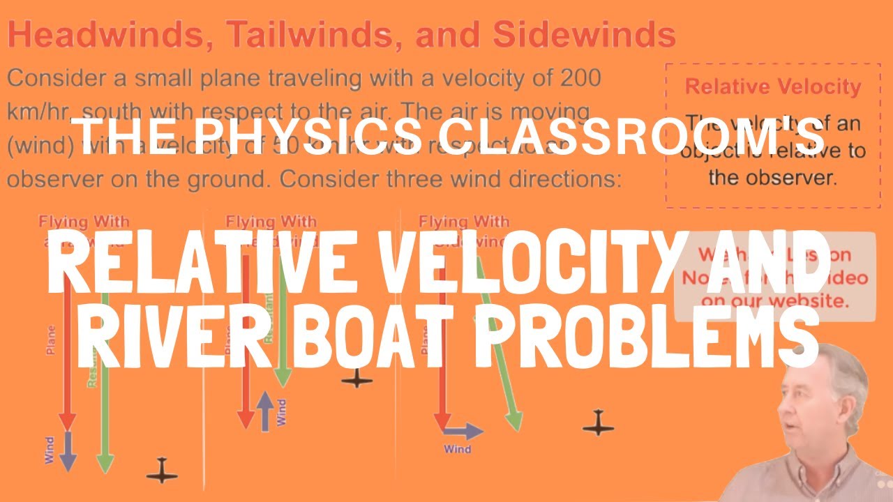 relative velocity and riverboat problems answers