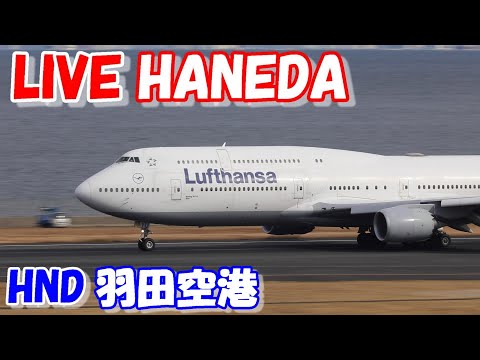 🔴LIVE at  TOKYO　HANEDA　International Airport Plane Spotting　2024.04.19　羽田空港ライブカメラ 羽田空港　HND/RJTT C滑走路