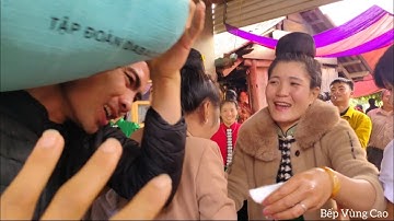 Phong Tục Uống Rượu Bằng Bát Lấy Đồ Sính Lễ tại Lễ Vu Quy Diệp Xuân & Thành Lương | Bếp Vùng Cao