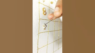 Aari Work Buttas | 30 Different, Simple and Easy Buttas using Beads | Beginners Special | EAZY AARI