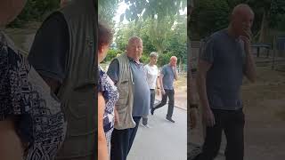 Война за парковку, наглый сосед загородил тросом всю парковку. Волгоград