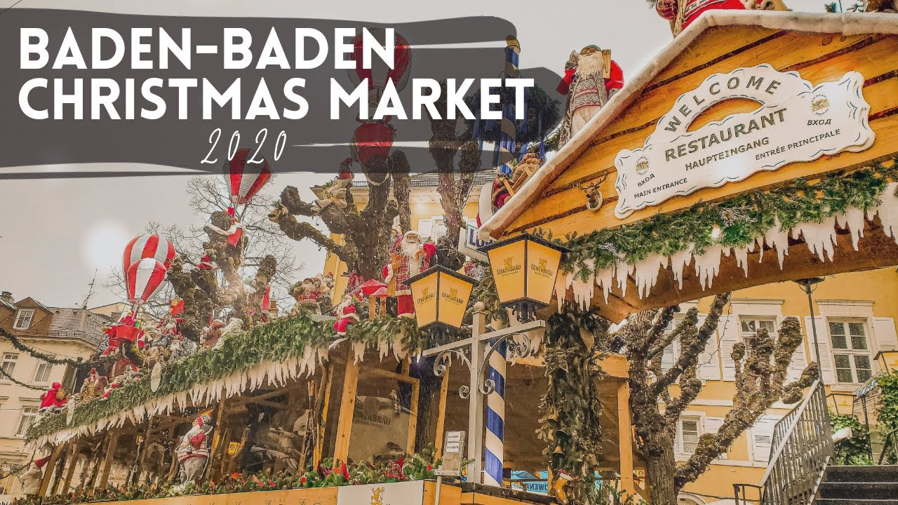 Baden-Baden 2020 Christmas Market | Weihnachtsmarkt | Germany - YouTube
