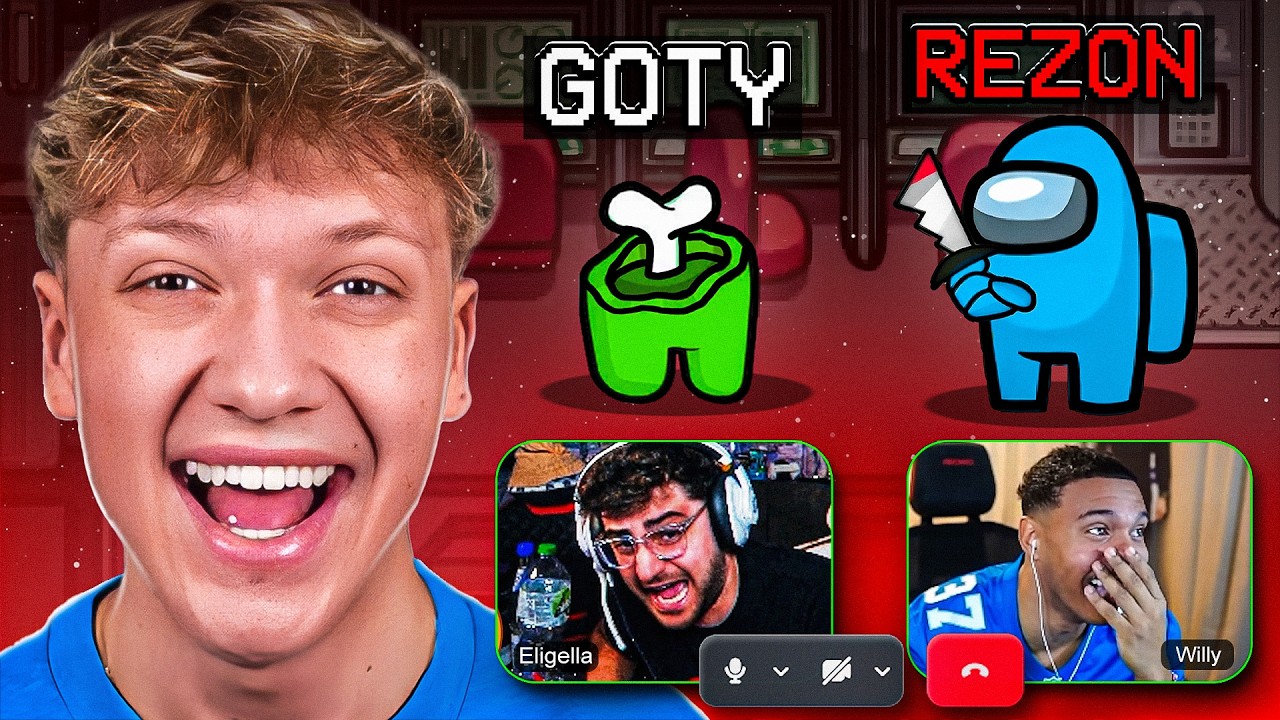 ICH BIN DER BESTE IMPOSTER! 😈 GOTY ZUM RAGEQUITEN GEBRACHT 😂 Among Us mit Eli, Willy, GTime & Co.