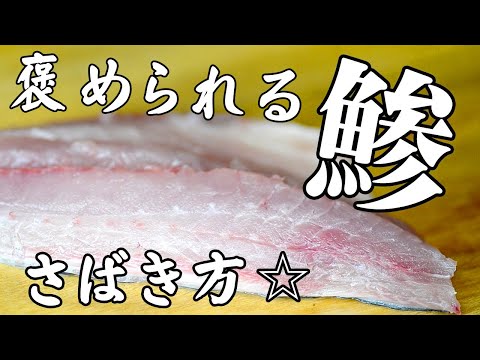 【三枚おろしから】アジのさばき方【皮引きまで】