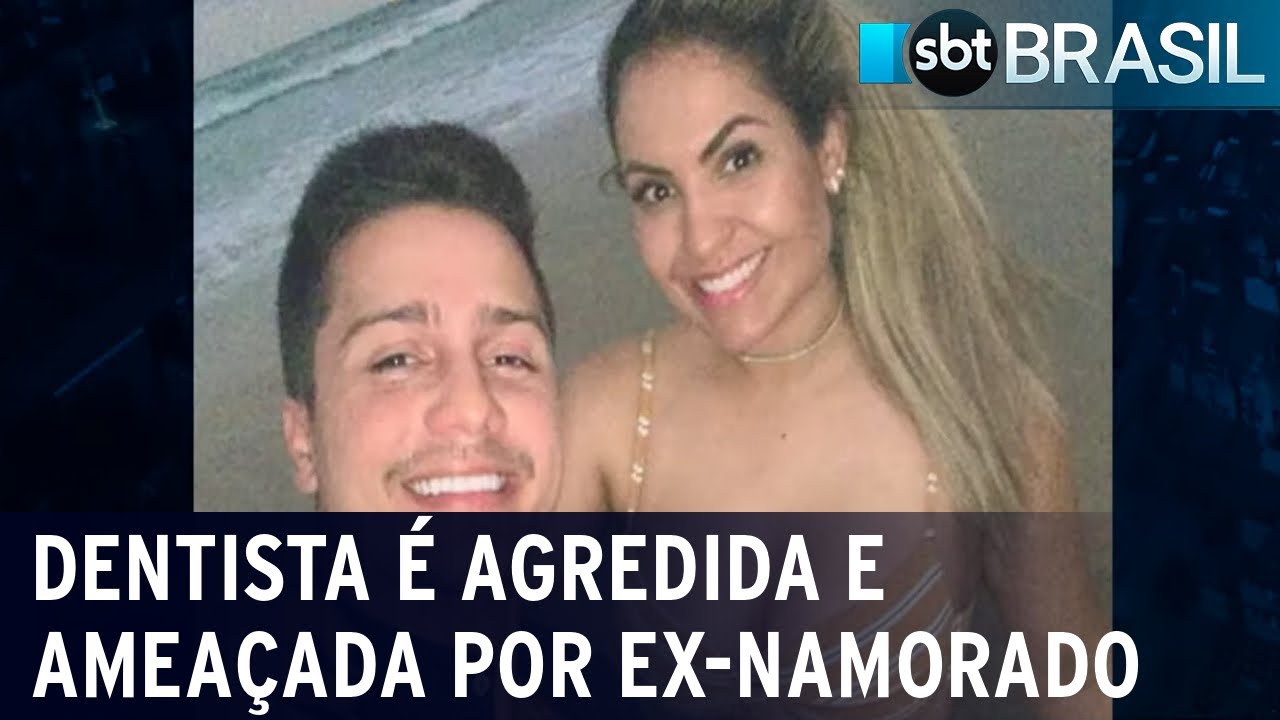GO: suspeito de agredir e ameaçar a ex-namorado é procurado pela polícia | SBT Brasil (07/01/23)