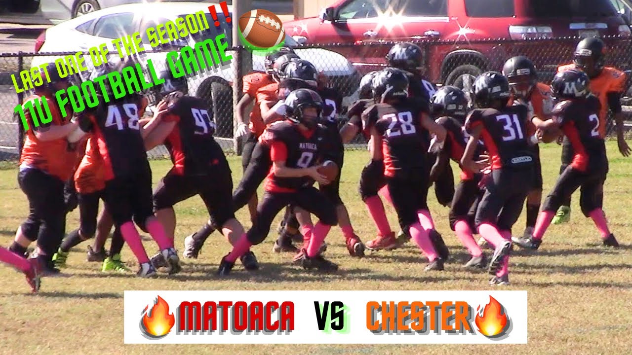 LAST ONE OF THE SEASON 🏈🔥 Matoaca vs Chester 11U Football Game YouTube
