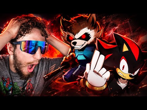 Freshy kanal -Rocket Raccoon Vs Shadow The Headgehog Rap Battle (Reaction) Idk Who Won 🥶
