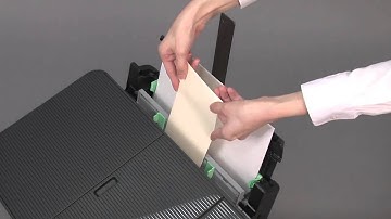 Load an Envelope in the Multi-Purpose Feed BrotherMFCJ5720DW