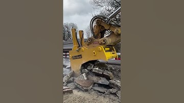 Removing Old Tram Rails Like Magic! 🚧🔥