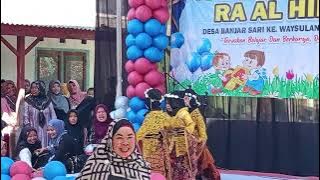 tari manuk dadali Aisyah dan kawan2 ra al-hidayah pelepasan dan pentas seni 2025