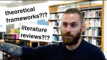 Theoretical frameworks and literature reviews?!? | University Dissertation Tips (5/6)
