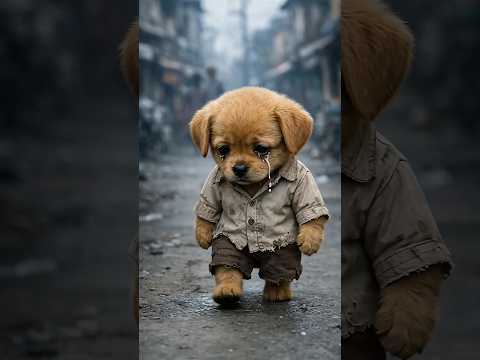 Baby puppy rescue baby chiks🥹🥹 #trending #shorts #viral #viralvideo by AniCraft India