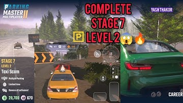 Stage 7 Level 2 Taxi Scam | Parking Master Multiplayer 2 | Car Parking Game