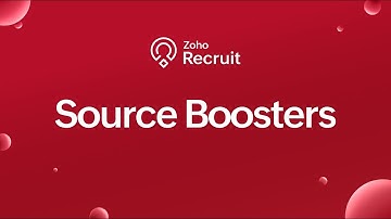 Expand Your Candidate Pool with Zoho Recruit’s Source Boosters