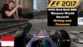 F1 2017: Monaco World Record!: 2010 Red Bull RB6: Hotlap and Facecam!