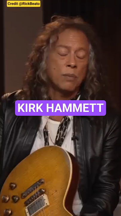 kirk hammett about master of puppets