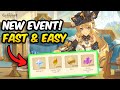 New Event FREE Primogems Fast in Genshin Impact!