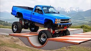 Cars vs Upside Down Speed Bump Challenge #28 in BeamNG Drive! screenshot 4