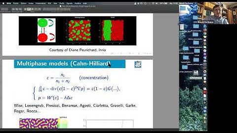 Seminar In the Analysis and Methods of PDE (SIAM PDE): Benoit Perthame