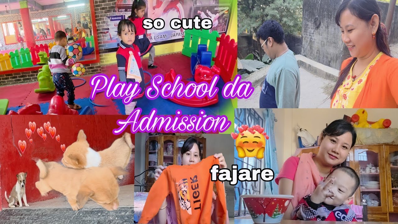Admission taubire play school da🏩 yam nungsi nungsiba thengnare🥰 
