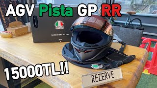 15.000TL 'lik Kask! | Kutu Açılış | Agv Pista GP RR Limited Edition Speciale | Motosiklet Ekipmanı