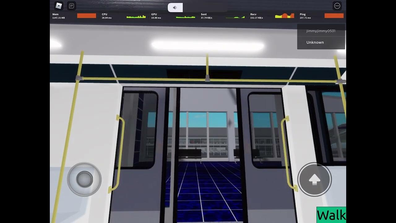 Door closing animation (Roblox Westwood airport transit) YouTube
