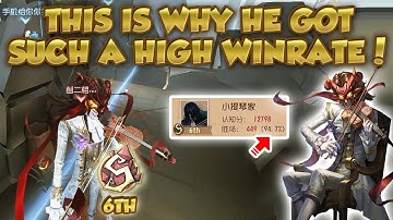 #64 (6th Violinist) 95% Winrate as a Violinist?! | Identity V | 第五人格 | 제5인격 | アイデンティティV | Violinist