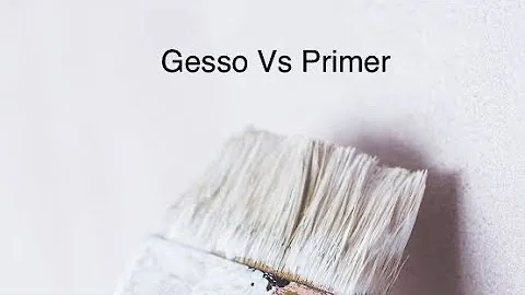 Are primer and gesso the same? (2023)