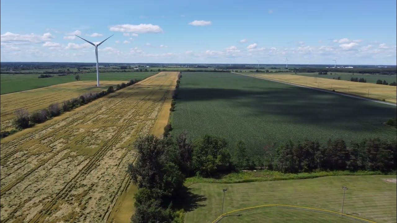 Drone footage Brinston Ontario YouTube