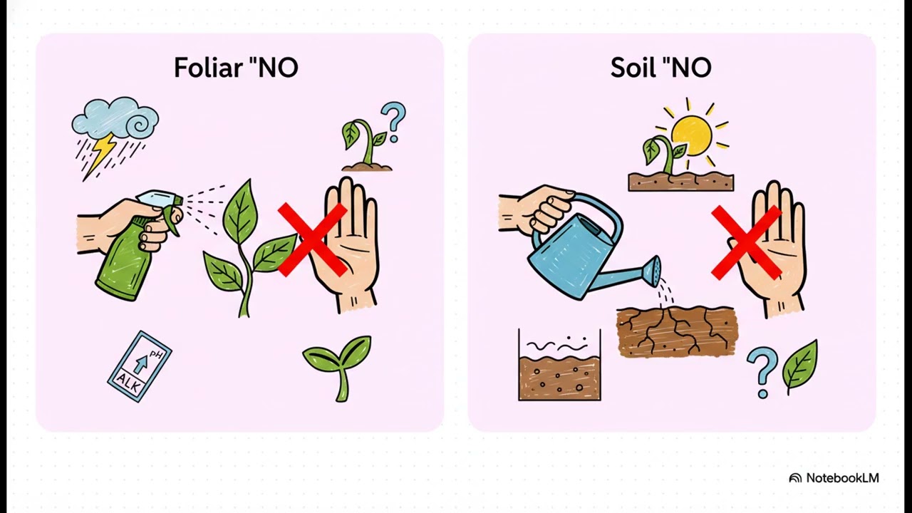 Да комбинираме листно + почвено без да си пречат