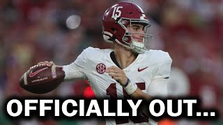 Ty Simpson is Officially Leaving Alabama @mattbegreat