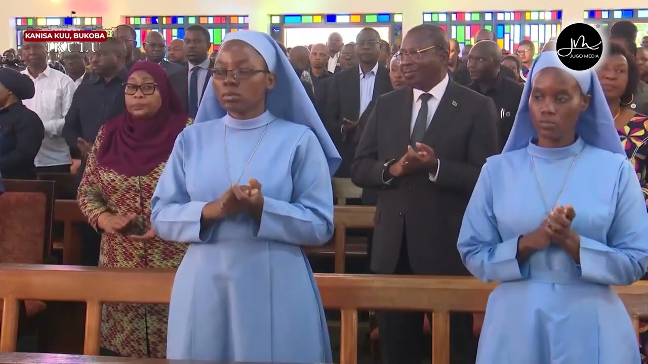 Rais Samia Aguswa na Uimbaji wa Kwaya ya Cathedral Bukoba, Atoa Mil.3, Askofu Kilaini Aitangaza