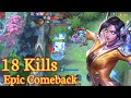 Epic comeback mobile legends - New video Eudora gameplay Best mage