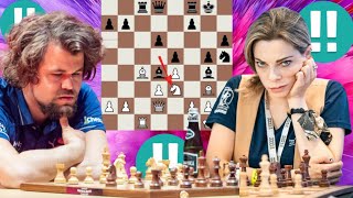 Perfect chess game 70, Magnus Carlsen vs Dina Belenkaya