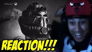YAAASSSS!!!! Fallout 76 E3 2018 Xbox Press Conference Trailer REACTION!