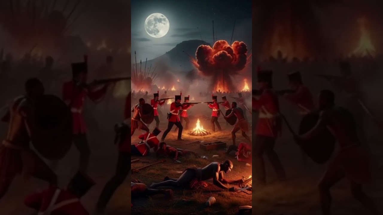 in 1879, the British Empire suffered one of its worst defeats at Isandlwana. 