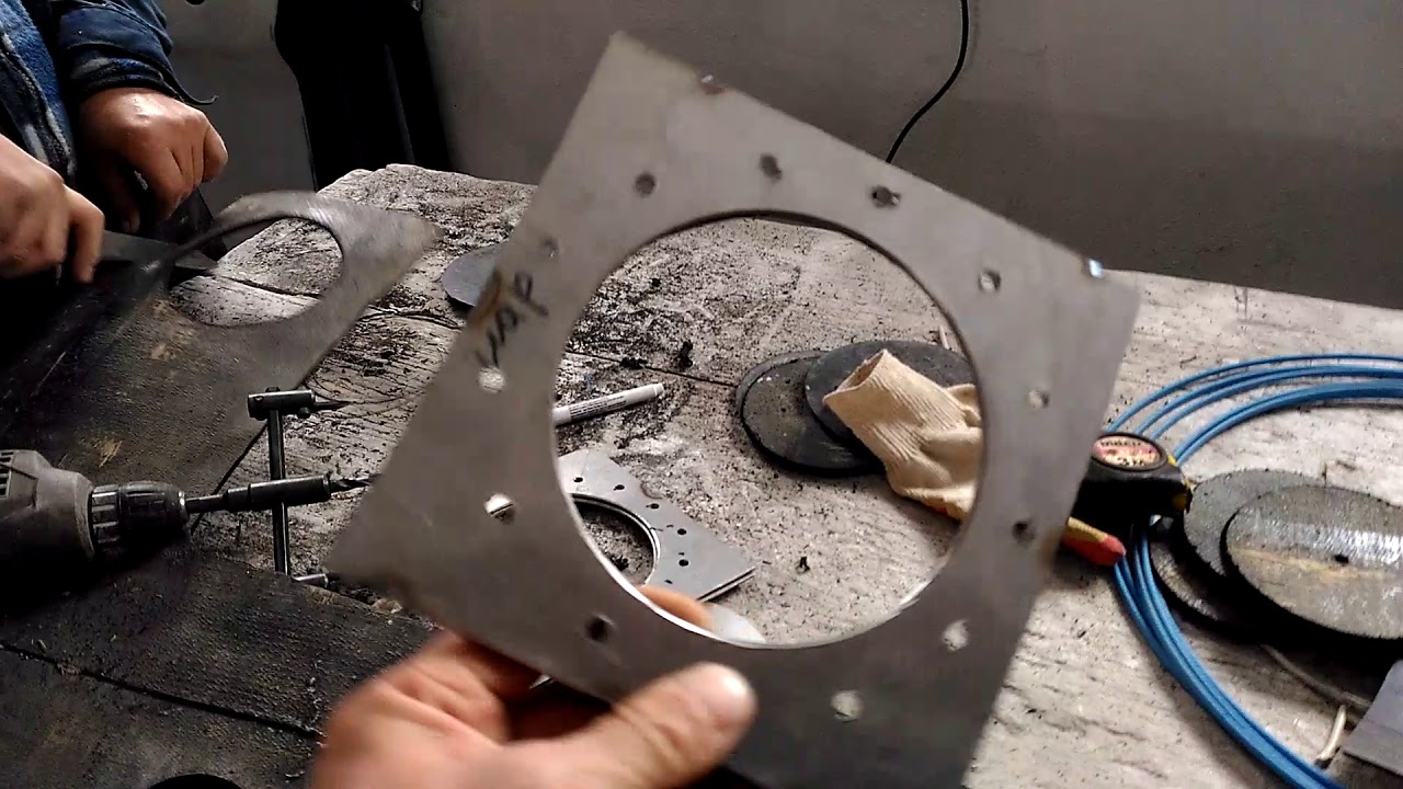 изготовление прокладки из резины - YouTube