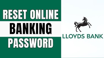 How to Reset Lloyds Online Banking Password
