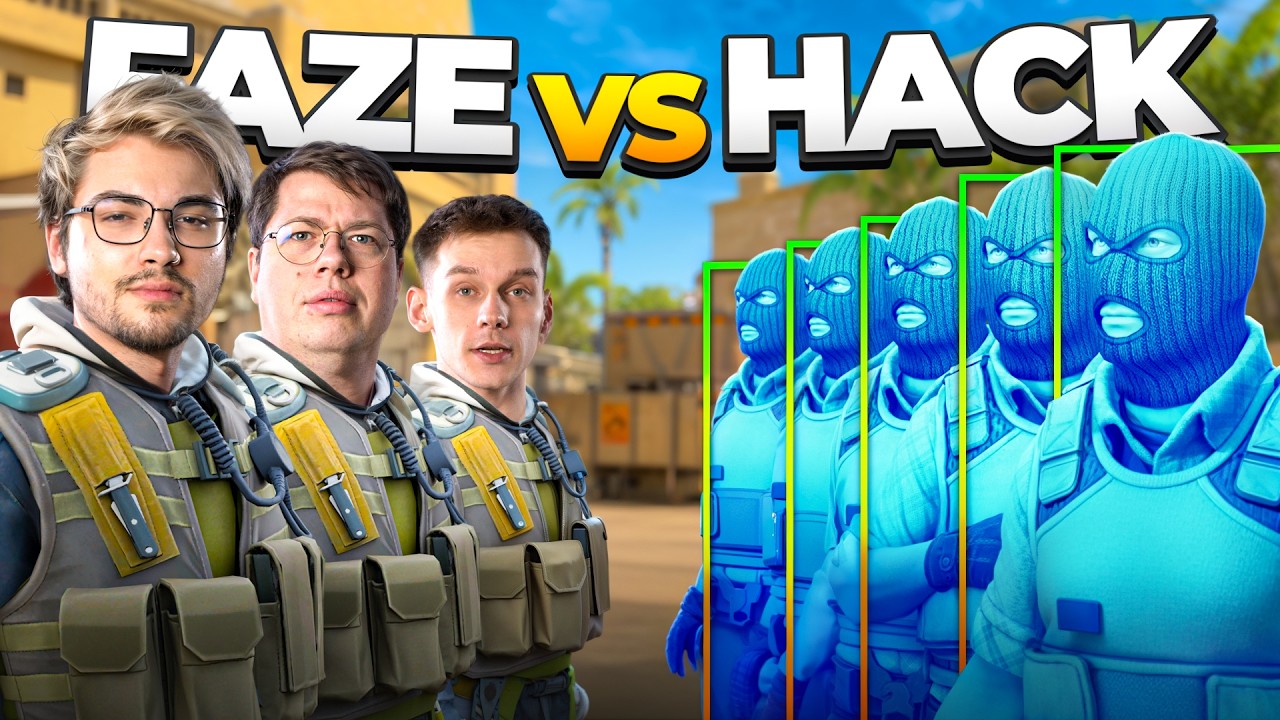 FaZe CS2 vs 5 CHEATERS! (Ft. Dima)