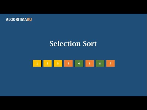 Tutorial Selection Sort Bahasa Indonesia Implementasi Java dan Python