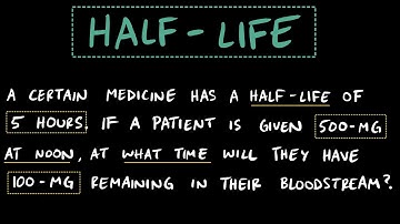 Half-Life Example (explained exponentially easier)